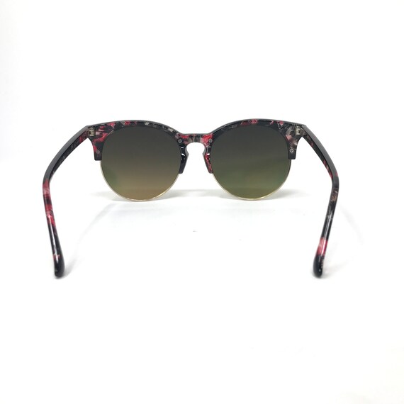 Vintage DZ2039 Sunglasses Black Pink Oversize Bro… - image 5