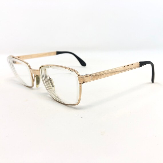 Vintage Viennaline Eyeglasses Glasses Frames Gold Squ… Gem