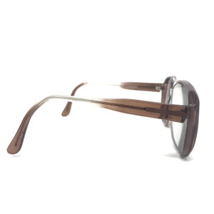 Vintage Specsavers Oscar glasögonbågar bruna nördiga glasögonbågar retro bild 5
