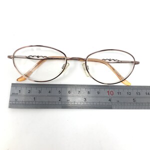 Vintage Specsavers Katina Brillen Brilmonturen Roze Ovale Brillen Frame Retro afbeelding 7