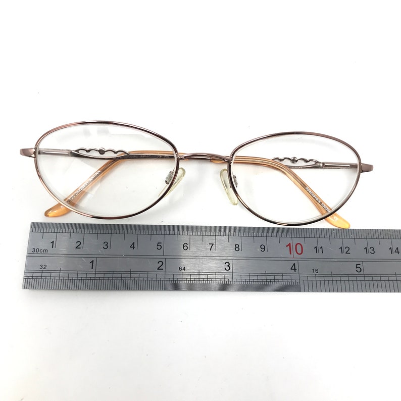 Vintage Specsavers Katina Brillen Brilmonturen Roze Ovale Brillen Frame Retro afbeelding 7