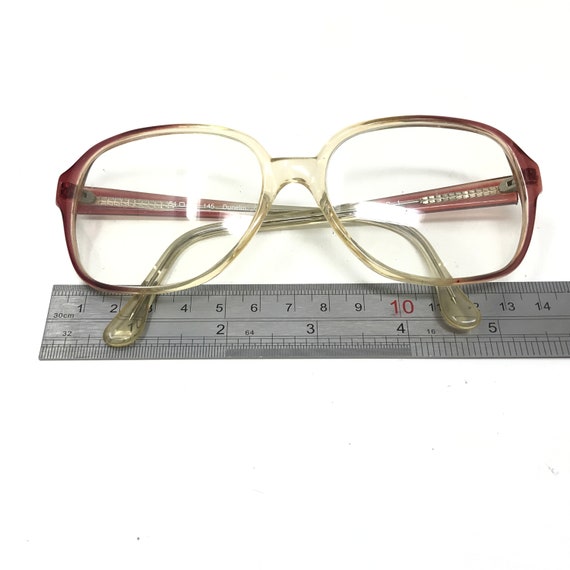 Vintage Dunelm Fred Eyeglasses Glasses Frame Red … - image 7