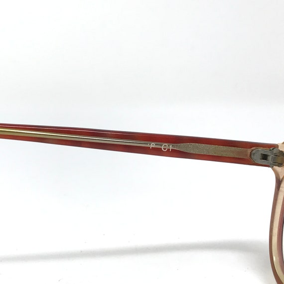 Vintage Tina Eyeglasses Glasses Frame Red Clear S… - image 10