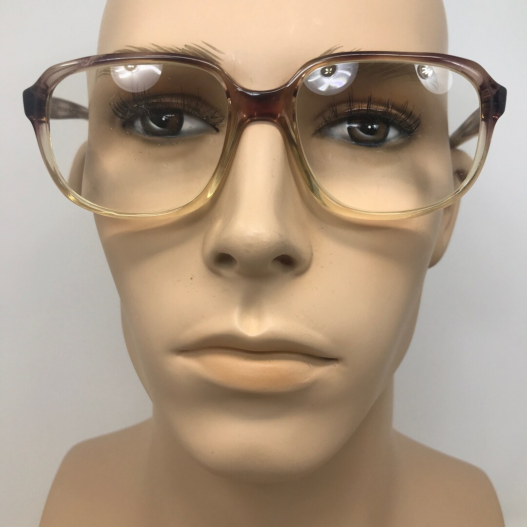 Vintage Boots B991 Eyeglasses Glasses Frame Purple Geek Square Used