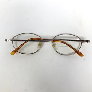 Vintage Specsavers Charity Eyeglasses Glasses Frames Gold Round Eyeglasses Frame Retro image 6