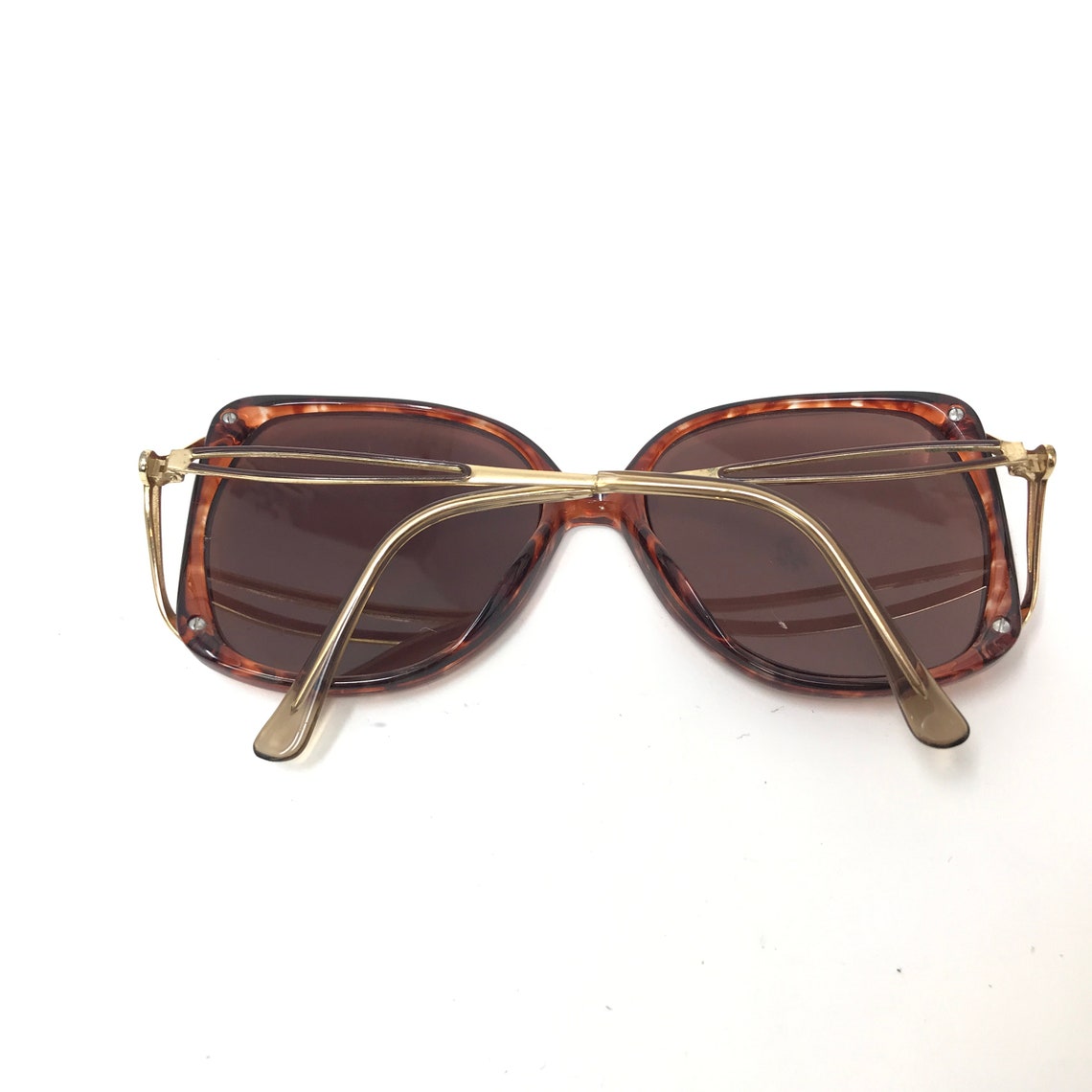 Vintage Boots Violet Prescription Sunglasses Frames Brown Etsy