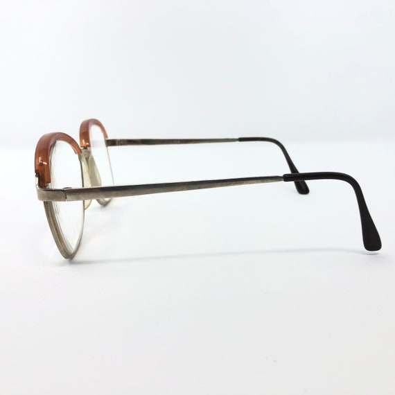 Vintage Athena Eyeglasses Glasses Frames Brown Br… - image 4