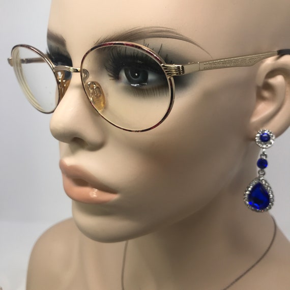 Vintage Luxottica G403 18K Eyeglasses Glasses Fra… - image 2