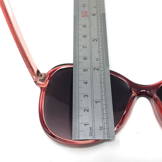 Vintage TY5079 Ladies Sunglasses Frames Red Large… - image 8