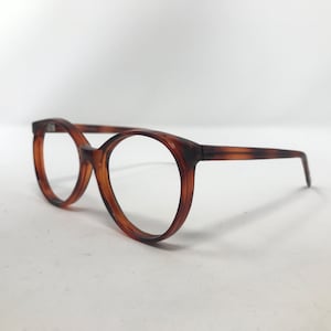 Vintage Specsavers Eyeglasses Glasses Frame Brown Round Used Eyeglass Frames Retro
