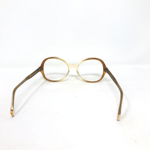 Vintage Vertex Tina Eyeglasses Glasses Frame Oran… - image 4