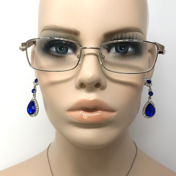Bracelet fin ajustable avec petites perles facettées en lapis