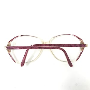 Vintage Specsavers Gaynor Eyeglasses Glasses Frames Red Square Eyeglasses Frame Retro image 6