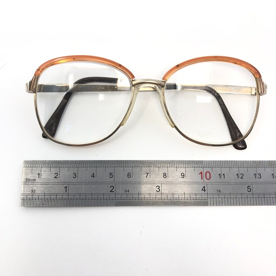 Vintage Athena Eyeglasses Glasses Frames Brown Br… - image 7