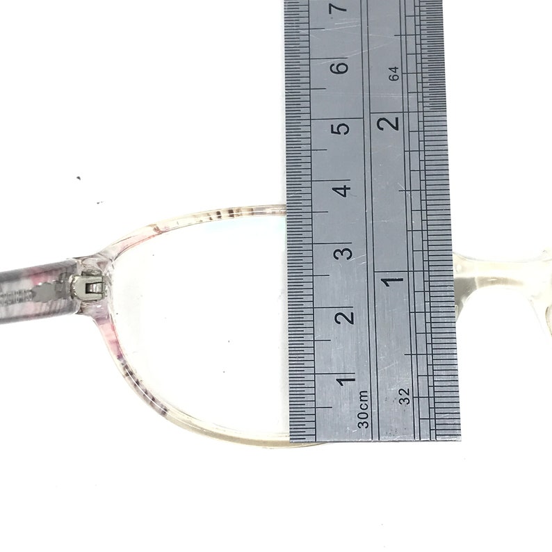Yesglasses Ruler Vintage Sadie Eyeglasses Glasses Frames Pink Clear Oval Eyeglasses ...