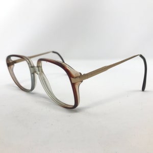 Vintage Specsavers Brian Eyeglasses Glasses Frame Brown Square Used Eyeglass Frames Retro
