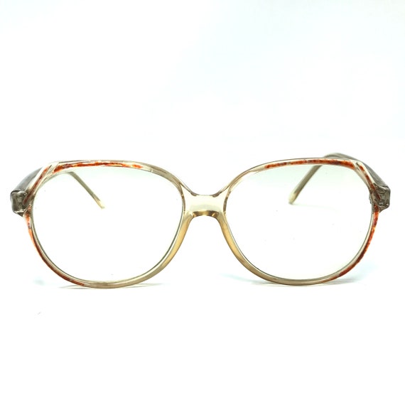 Vintage Nigura Economy Line N0022 Eyeglasses Glasses Frames Orange