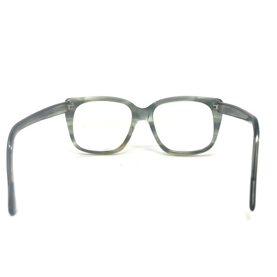 Vintage Mens Eyeglasses Glasses Frames Green Mott… - image 4
