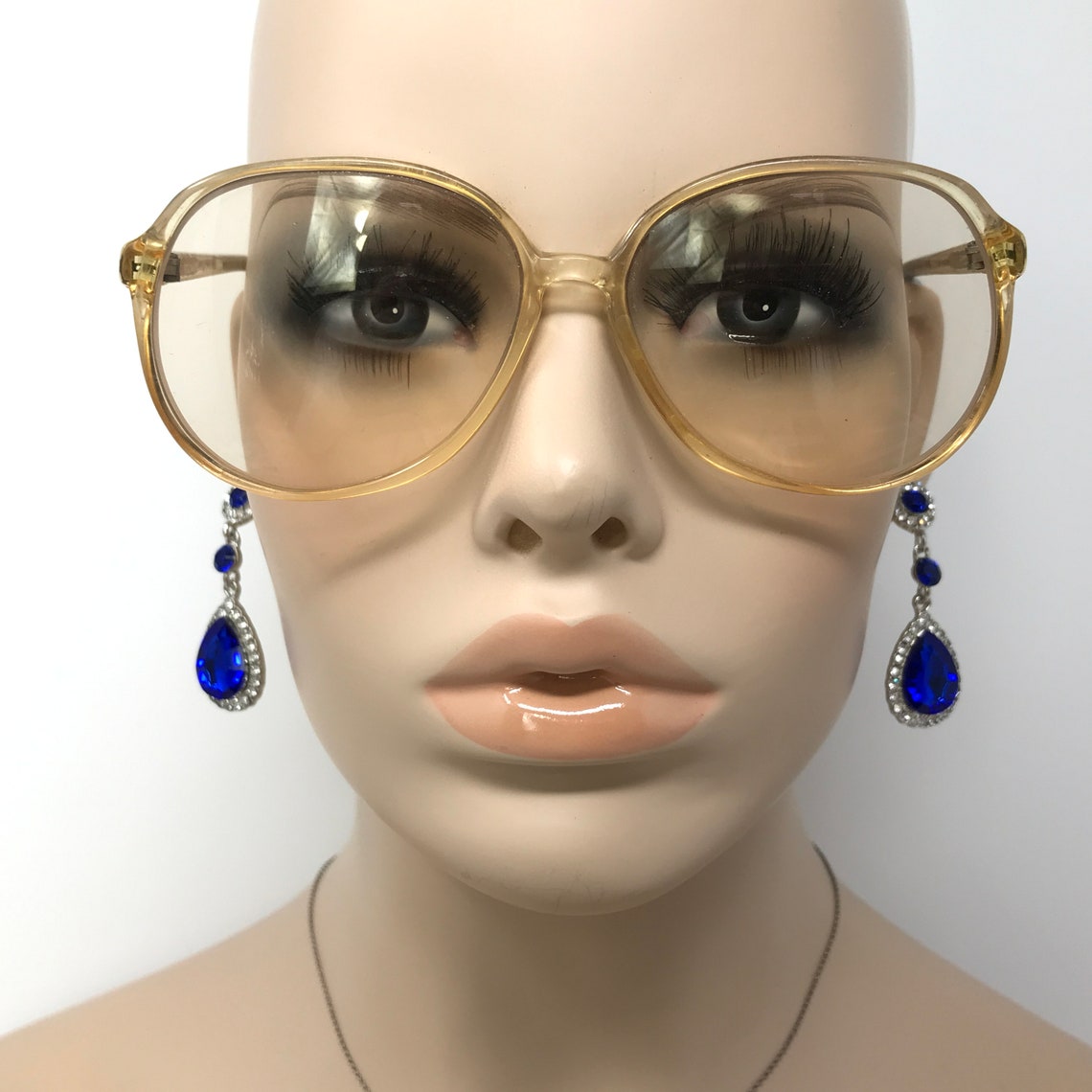 Vintage Special Eyes Eyeglasses Glasses Frame Clear Amber Etsy UK