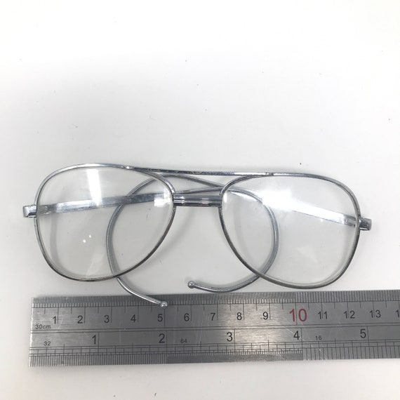 Vintage Mens Antique Pilot Eyeglasses Glasses Fra… - image 7