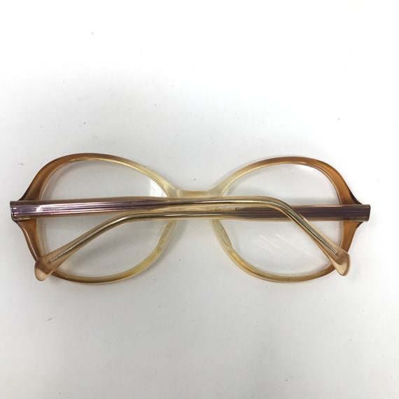 Vintage Vertex Tina Eyeglasses Glasses Frame Oran… - image 6