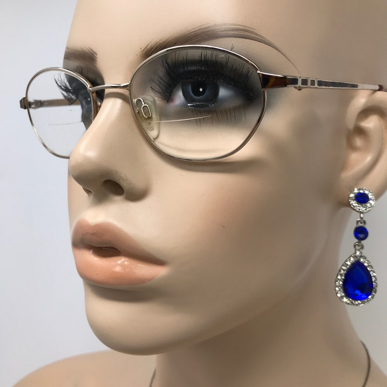 Vintage Specsavers Charity Eyeglasses Glasses Frames Gold Round Eyeglasses Frame Retro image 1