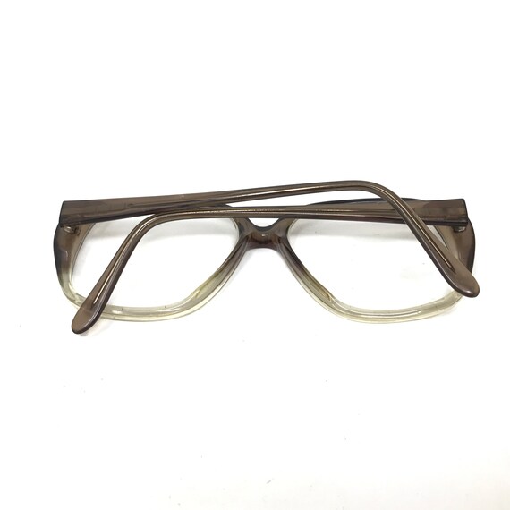 Vintage Adam Eyeglasses Glasses Frame Clear Brown… - image 7
