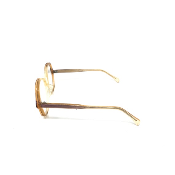 Vintage Vertex Tina Eyeglasses Glasses Frame Oran… - image 3