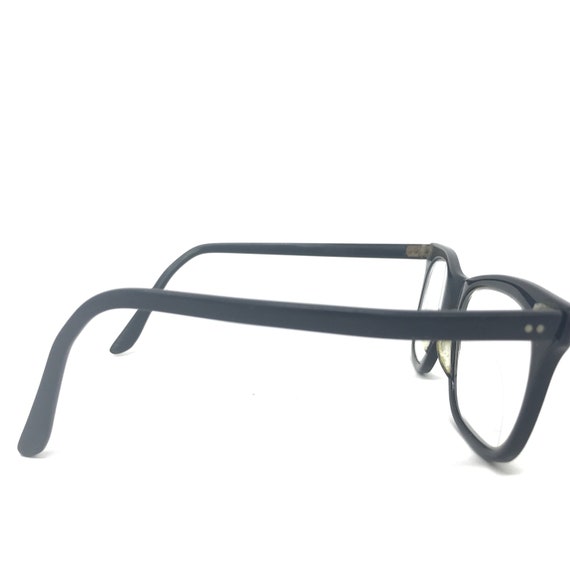 Vintage Mens Eyeglasses Glasses Frames Black Geek… - image 5
