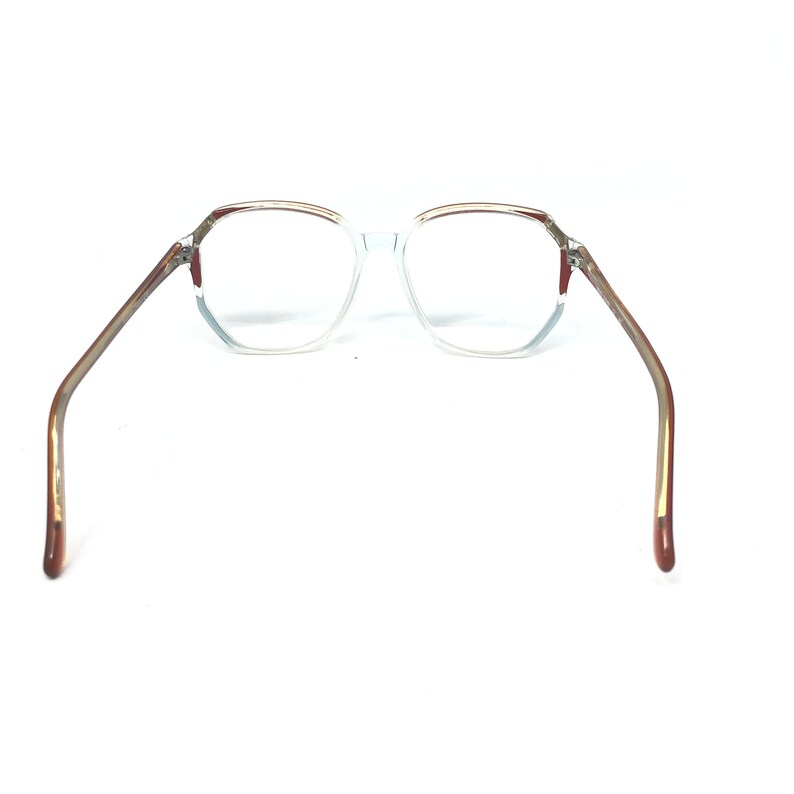 Vintage Oversize Eyeglasses Boots Clover Glasses Frame Clear Etsy