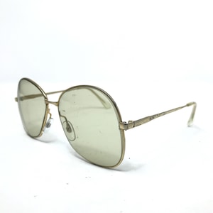 Vintage Ladies Oversized Eyeglasses Glasses Frames Gold Eyeglasses Frame Retro