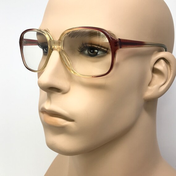 Vintage Dunelm Fred Eyeglasses Glasses Frame Red … - image 2