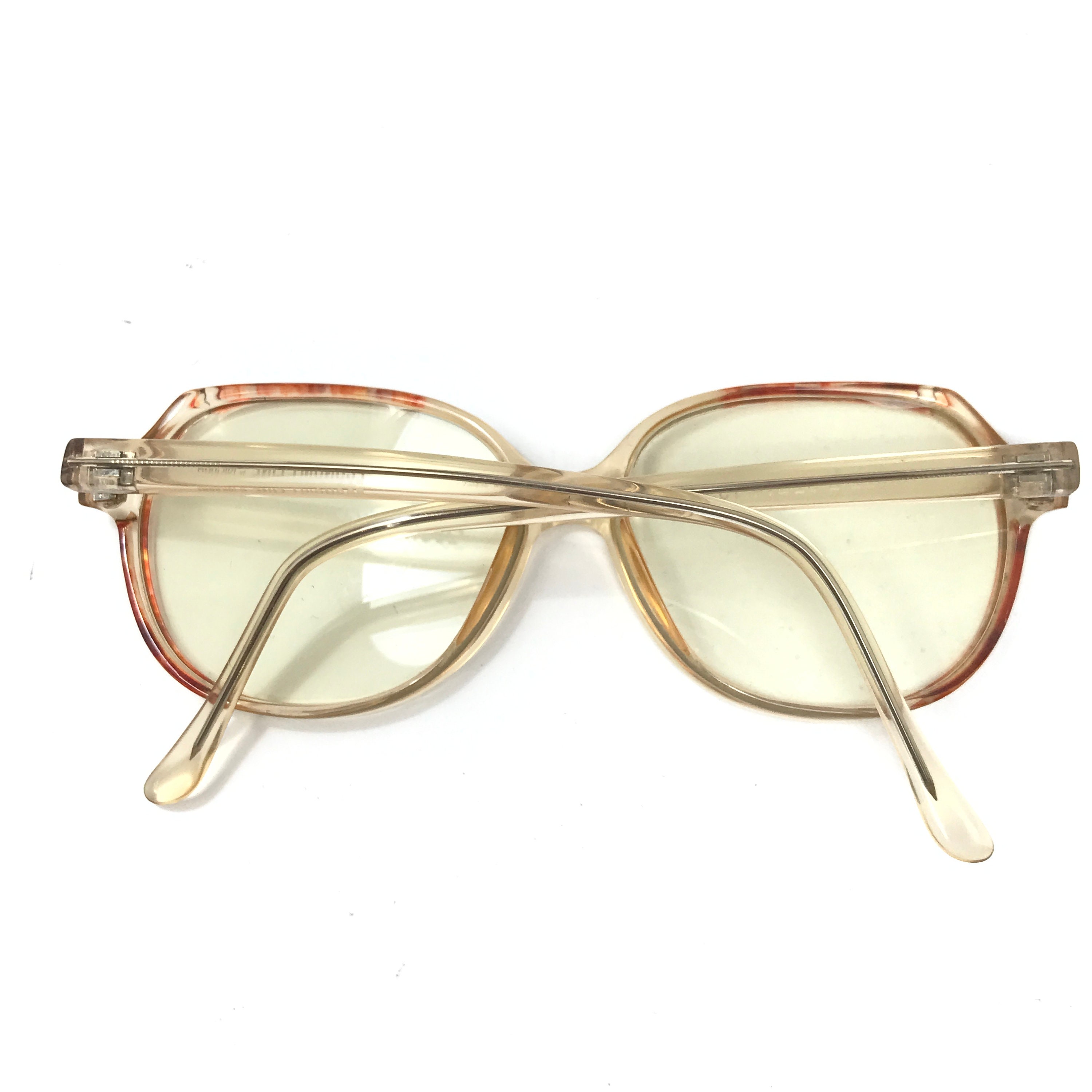 Vintage Nigura Economy Line N0022 Eyeglasses Glasses Frames Orange
