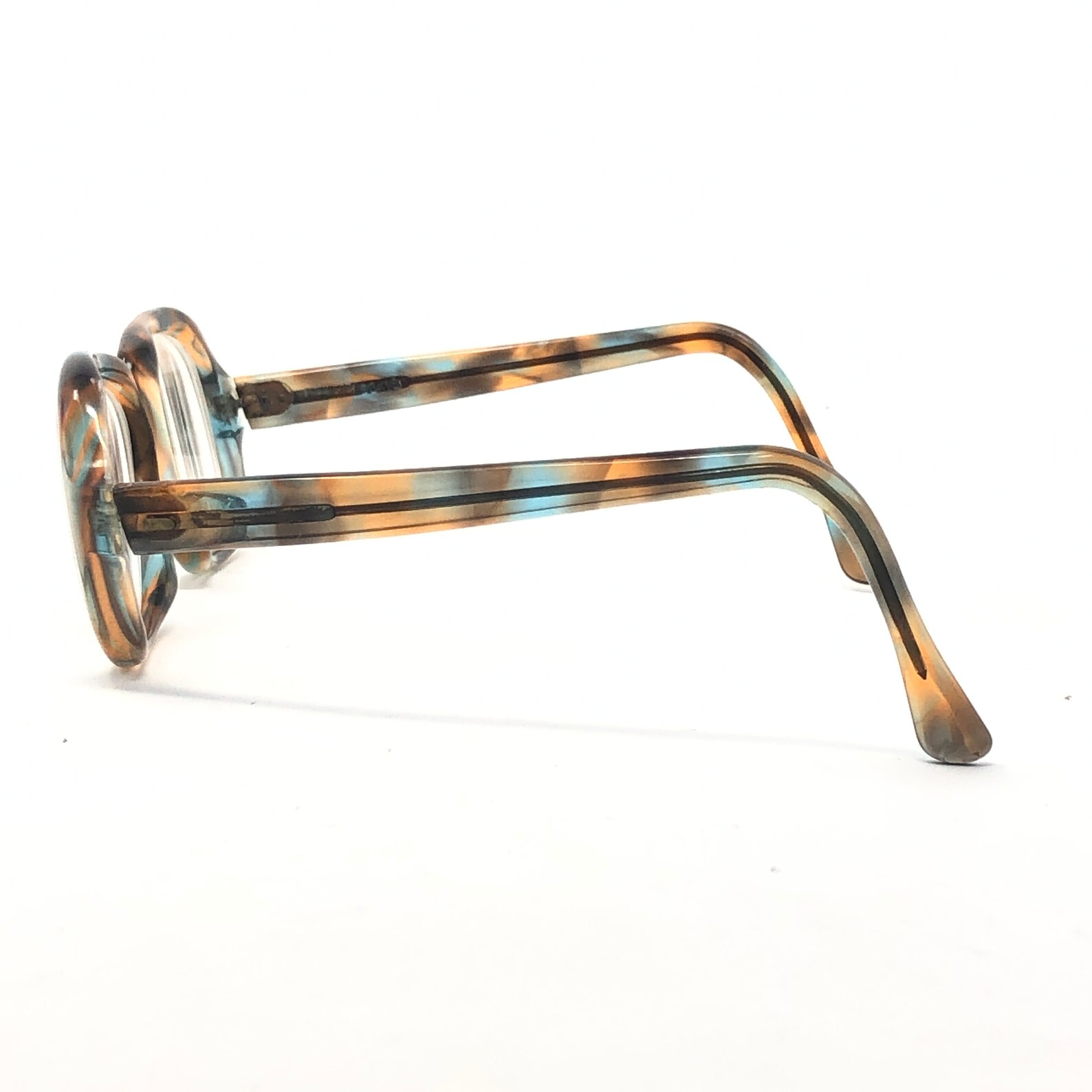 Vintage Horn Rimmed Eyeglasses Glasses Premiere Frame Brown Tortoise