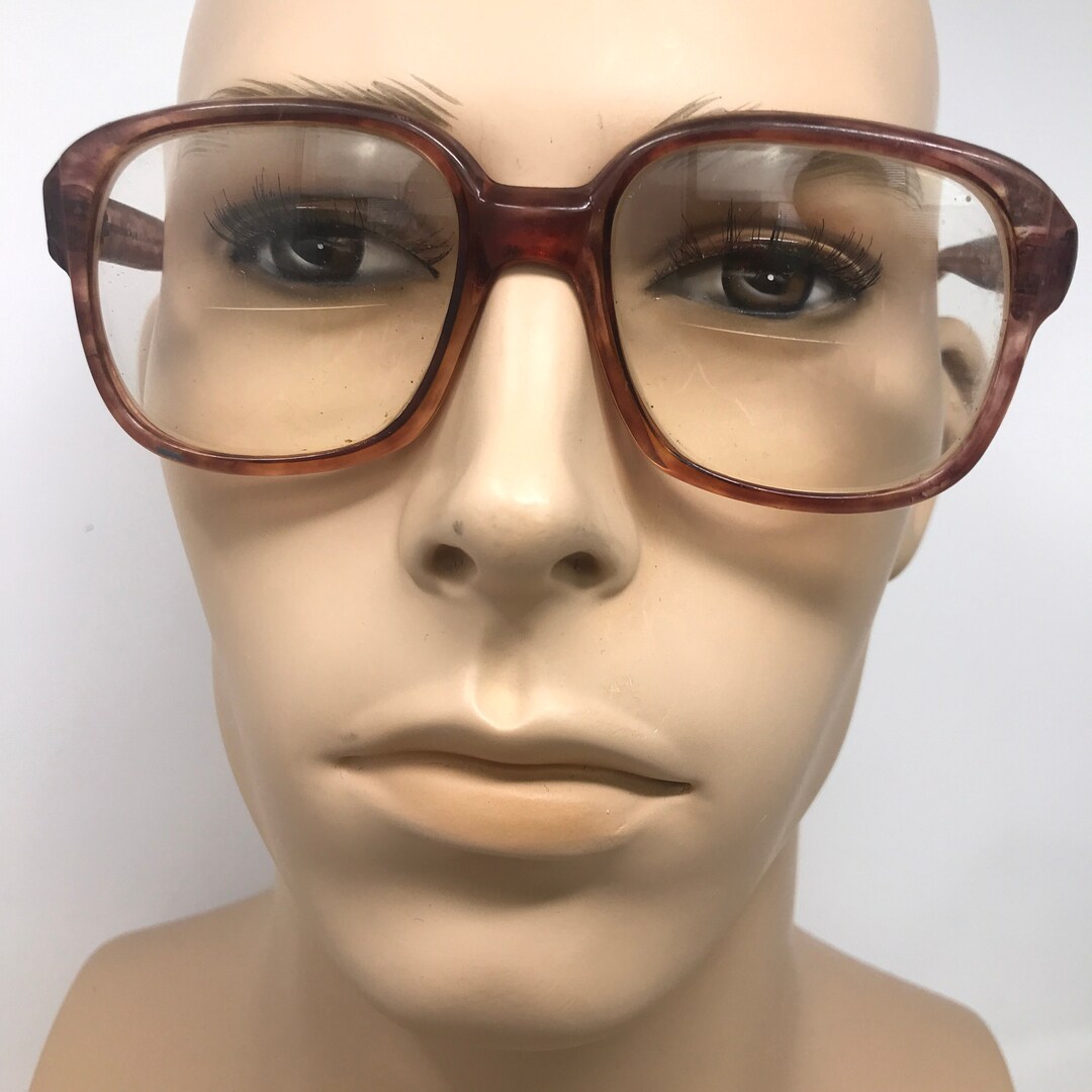 Vintage RLC London M55 Reading Glasses Frames 1.75 Brown Geek Etsy