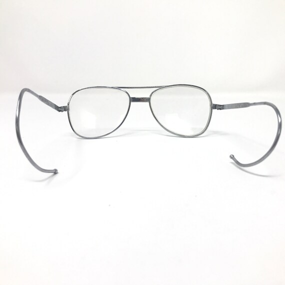 Vintage Mens Antique Pilot Eyeglasses Glasses Fra… - image 4