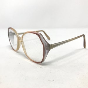Vintage Rodenstock Sybille Eyeglasses Glasses Frames Brown Square Eyeglasses Frame Retro