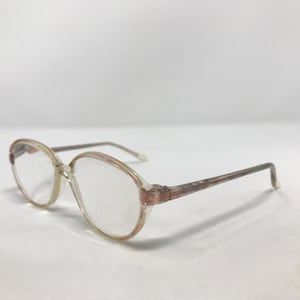 Vintage Specsavers Helen Eyeglasses Glasses Frames Pink Clear Oval Eyeglasses Frame Retro