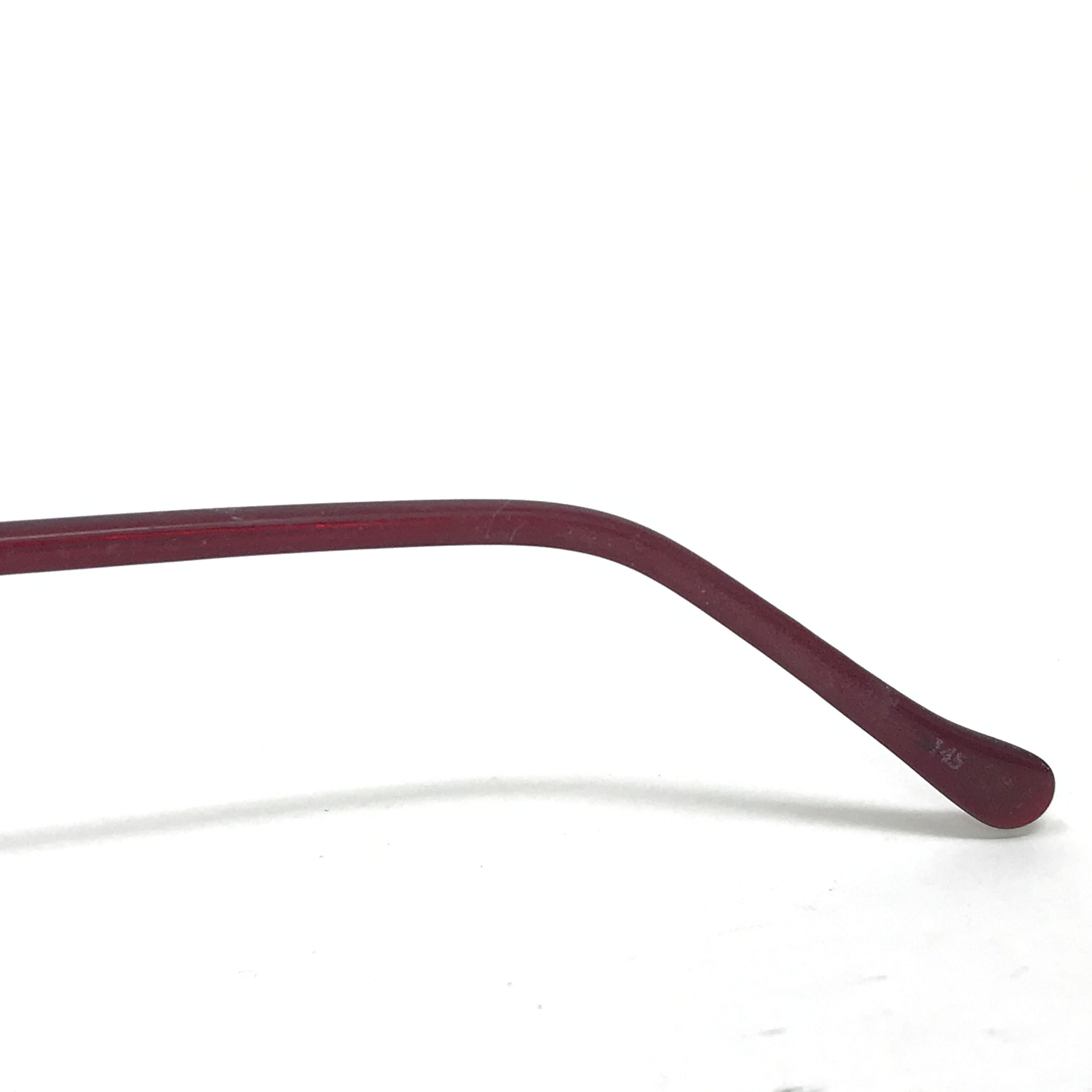 Lunettes Vintage Bonny - Style Années 80 - Monture Ovale Bleue Et Rouge - NOS (Neuf Sans étiquette)