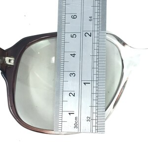 Vintage Specsavers Oscar glasögonbågar bruna nördiga glasögonbågar retro bild 8