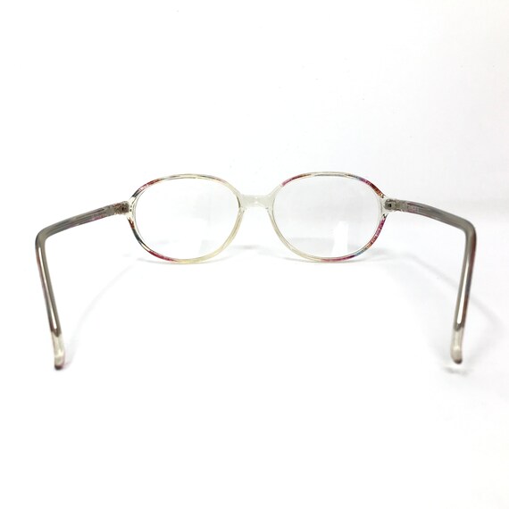 Vintage Dunelm Eyeglasses Glasses Frame Clear Pin… - image 4