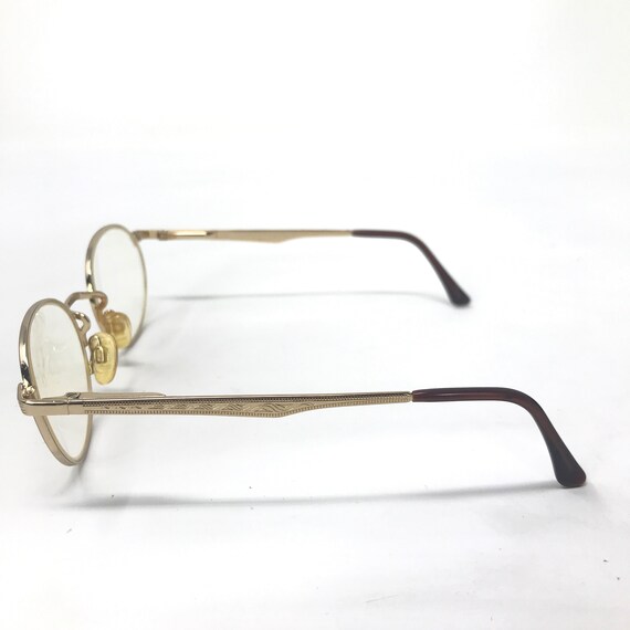 Vintage Luxottica G403 18K Eyeglasses Glasses Fra… - image 3