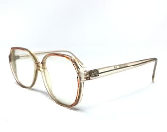 Vintage Nigura Economy Line N0022 Eyeglasses Glasses Frames Orange