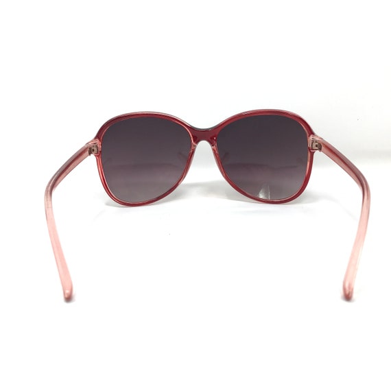 Vintage TY5079 Ladies Sunglasses Frames Red Large… - image 4