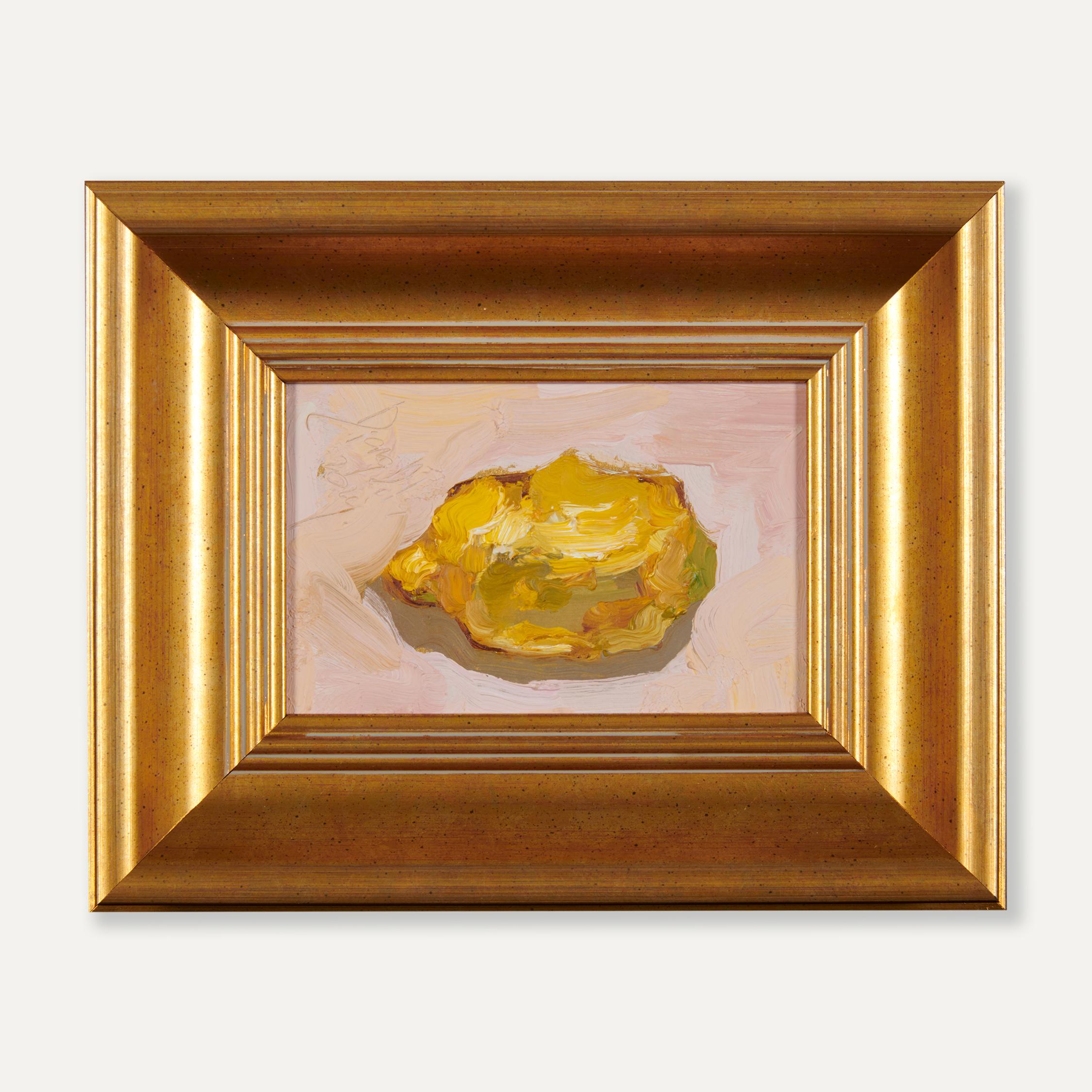 現代静物画 ヴィンテージスタイル レモン オリジナル絵画 - Etsy 日本