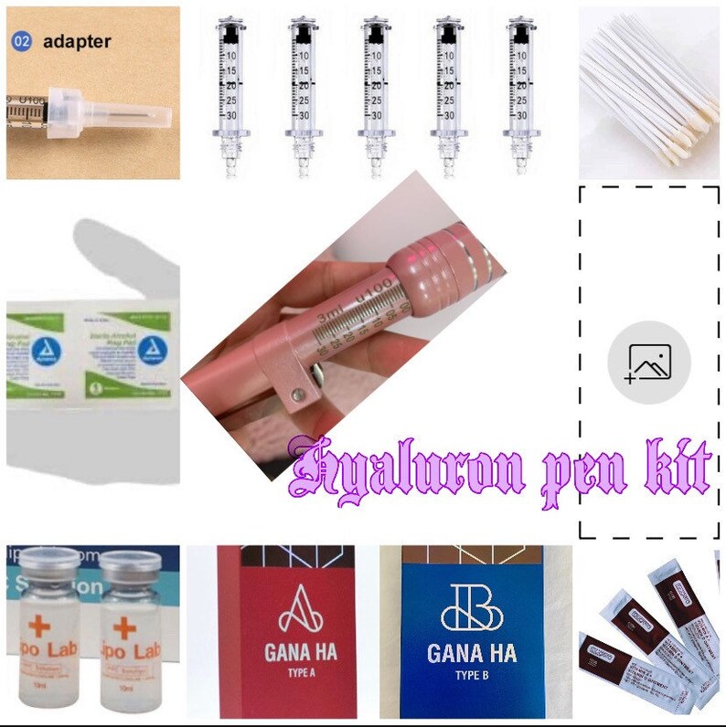 Hyaluronic acid at home professional kit Hyaluronic acid at home professional kit