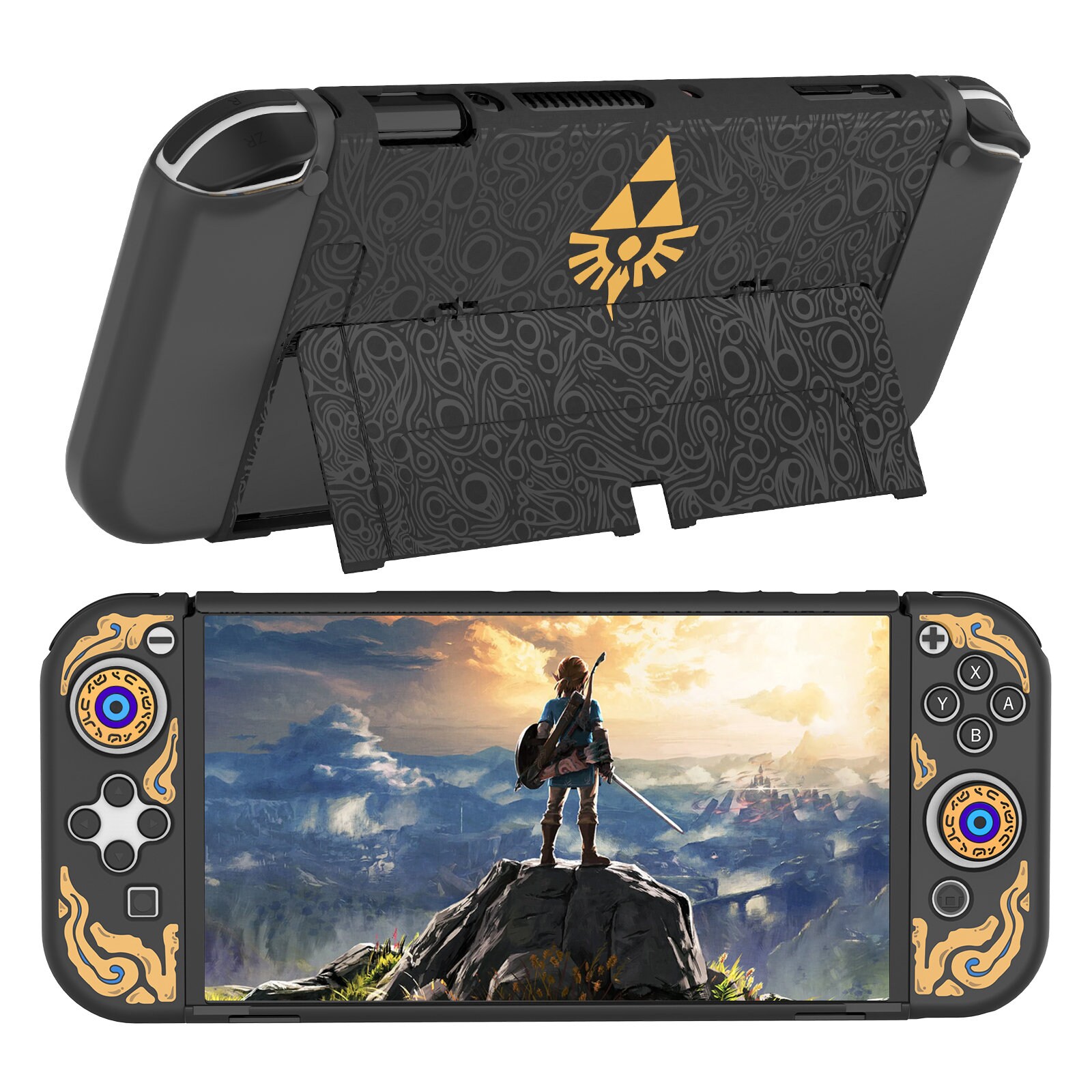 For Nintendo Switch OLED Zelda Tears of Kingdom Hard Case Cover Shell