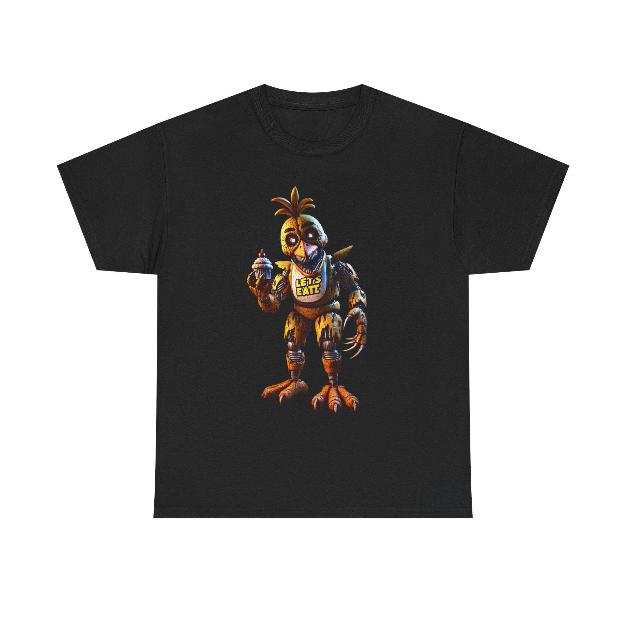 ファイブ・ナイツ・アット・フレディーズ チカ風Tシャツ - ユニ 