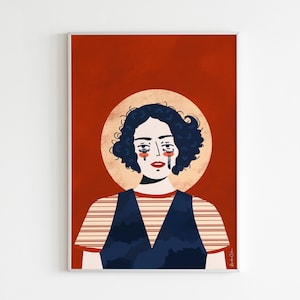 Fleabag - Illustration Art Print - Phoebe Waller Bridge - Original Art - A4 - A3 print