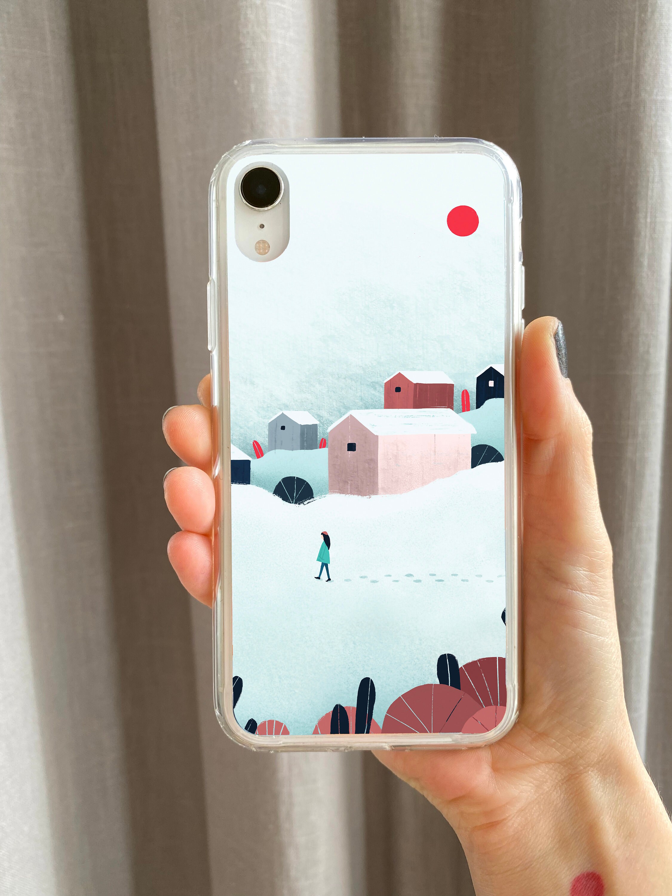 Winter Phone Case Iphone case Etsy